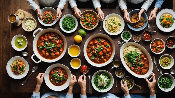 Recettes traditionnelles : Préparer un festin international chez soi