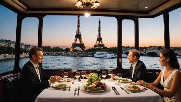 Une croisière dîner à paris : gastronomique et inoubliable